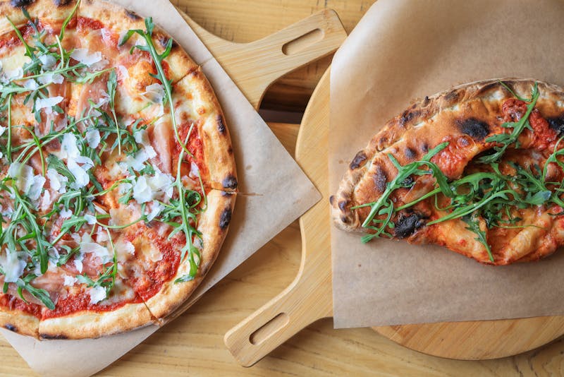 Diavola spicy punch pizza with salami and chili