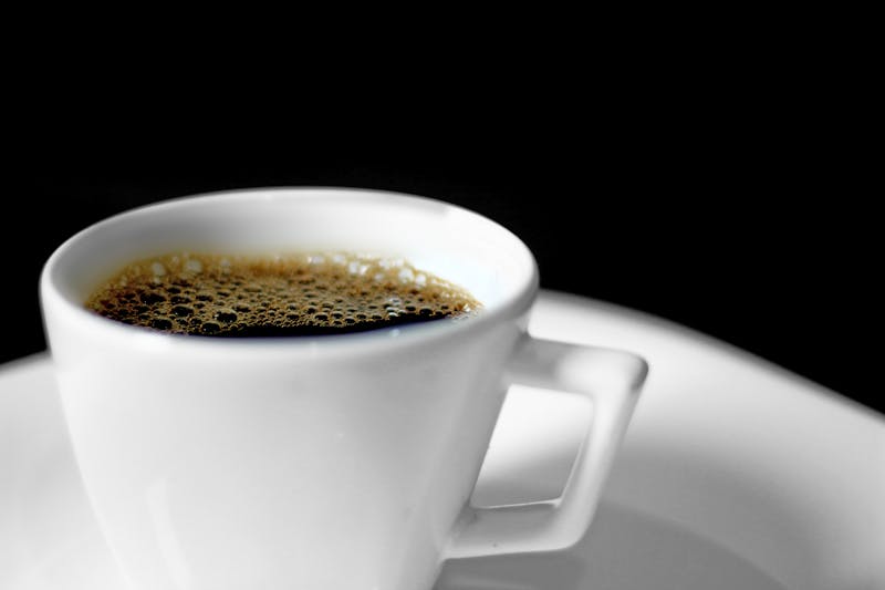 Espresso Italian double shot espresso coffee