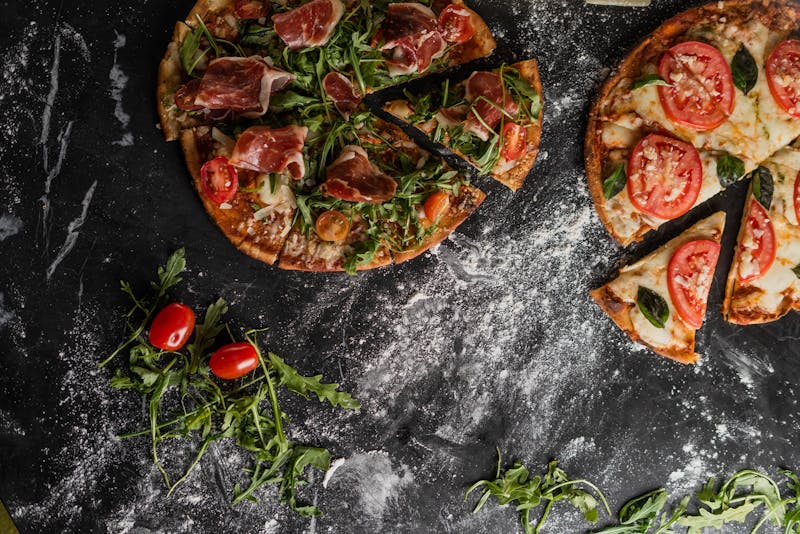 Nduja punch pizza with spicy spreadable salami from Calabria